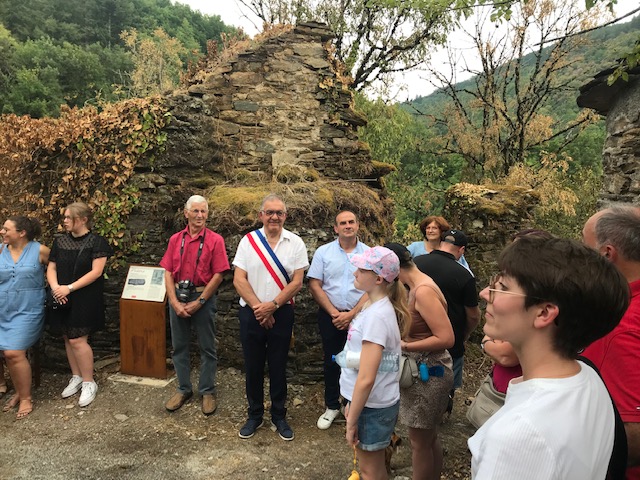 Inauguration du sentier de la Portanelle à Gijounet